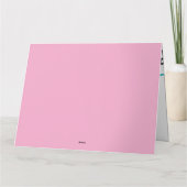 Mamma kat en Lily Moederdag Kaart (Achterkant)