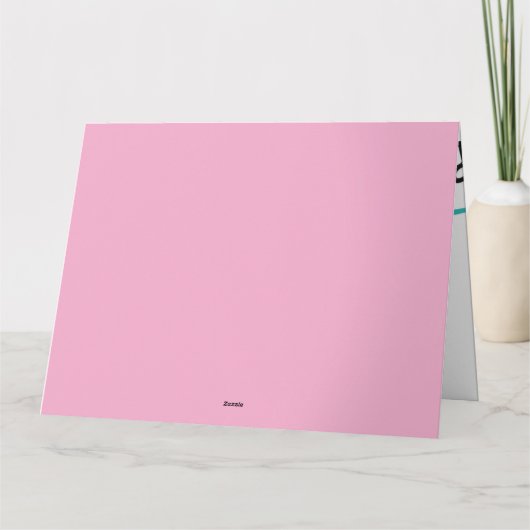 Mamma kat en Lily Moederdag Kaart (Achterkant)