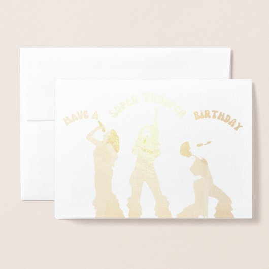 Mamma Mia Birthday Kaart! Folie Kaarten (Voorkant met envelop)
