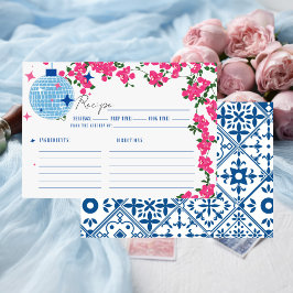 Mamma Mia Bougainvillea vrijgezellenfeest Recept K Informatiekaartje