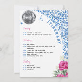 Mamma mia Dancing Queen Bachelorette Routebeschrij Kaart (Achterkant)