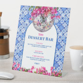 Mamma Mia Dessert Bar Reclamebord Met Voetstuk (Insitu)