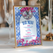 Mamma Mia Disco Aangepaste Bar Drinken Menu