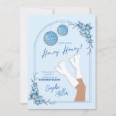 Mamma Mia Disco Bachelorette Weekendprogramma Kaart (Voorkant)