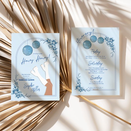 Mamma Mia Disco Bachelorette Weekendprogramma Kaart