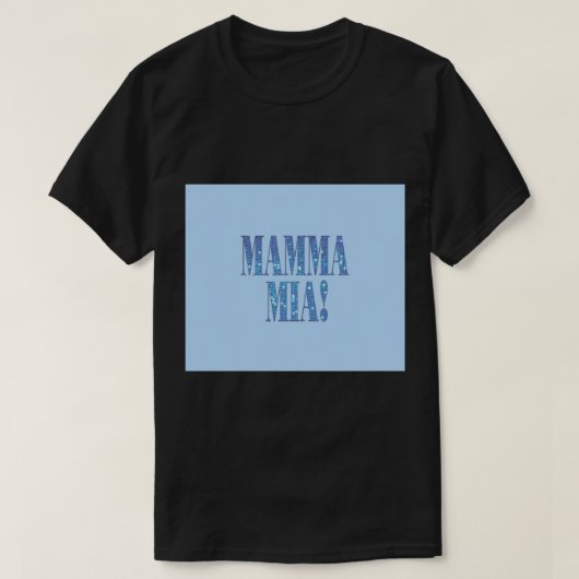 Mamma Mia-disco-Throw Blanket T-shirt (Design voorkant)