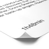 Mamma Mia film Print (Hoek)