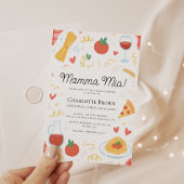 Mamma Mia Italiaans Vrijgezellenfeest Kaart