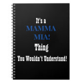 Mamma Mia! Journal Notitieboek (Voorkant)