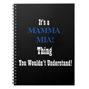Mamma Mia! Journal Notitieboek