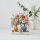 Mamma Mia! - Nonna Mia!  Briefkaart (Staand voorkant)