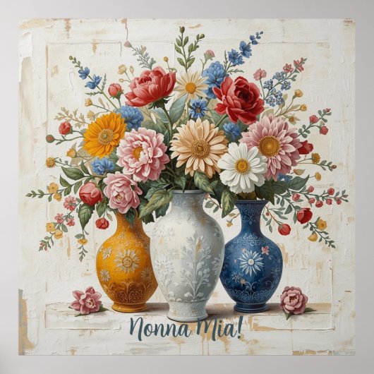 Mamma Mia! - Nonna Mia! Poster (Voorkant)