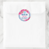 Mamma Mia! Sweet 16 Dank je Ronde Sticker (Tas)
