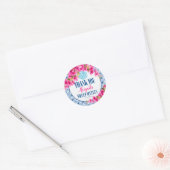 Mamma Mia! Sweet 16 Dank je Ronde Sticker (Envelop)