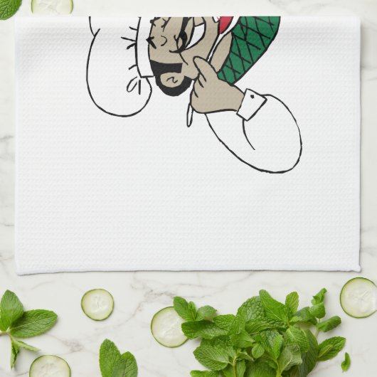 Mamma Mia Theedoek (Gevouwen)