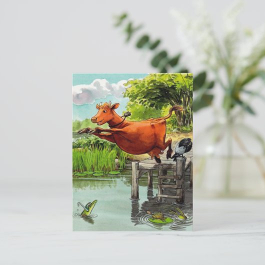 Mamma Mu Briefkaart (Staand voorkant)