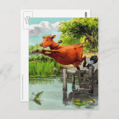 Mamma Mu Briefkaart (Voorkant / Achterkant)