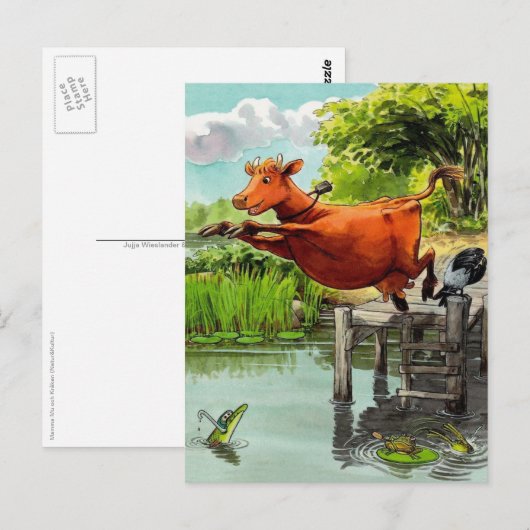 Mamma Mu Briefkaart (Voorkant / Achterkant)