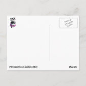 Mamma Panda met haar kind Briefkaart (Achterkant)