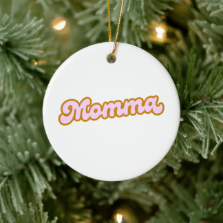 Mamma | Roze Lieve Moeder Keramisch Ornament
