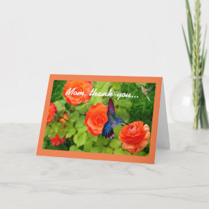 Mamma, Thank-You de Kaart van het Moederdag
