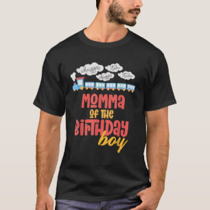 Mamma Verjaardag Jongen Trein Ik ben 2 Twee Jaar O T-shirt