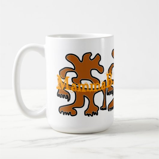MammaBASIL Design Mok! Koffiemok (Links)