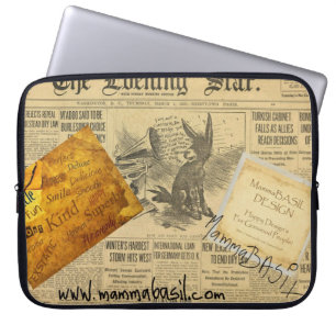 MammaBASIL-laptophoes! Laptop Sleeve
