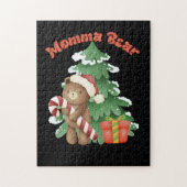 Mammabeer Kerstmis Legpuzzel (Verticaal)