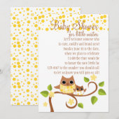 Mamma's en de Uil van het Baby Kaart (Voorkant / Achterkant)
