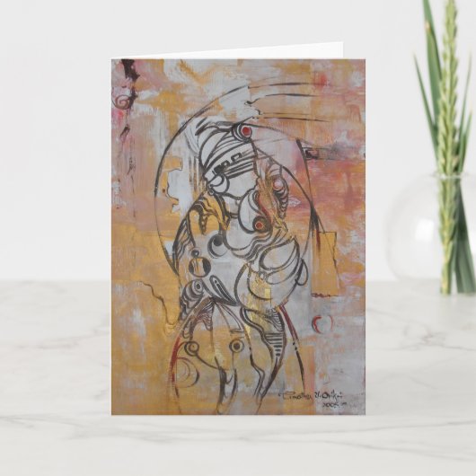 Mamma's en I (b) - Wenskaart Kaart (Voorkant)