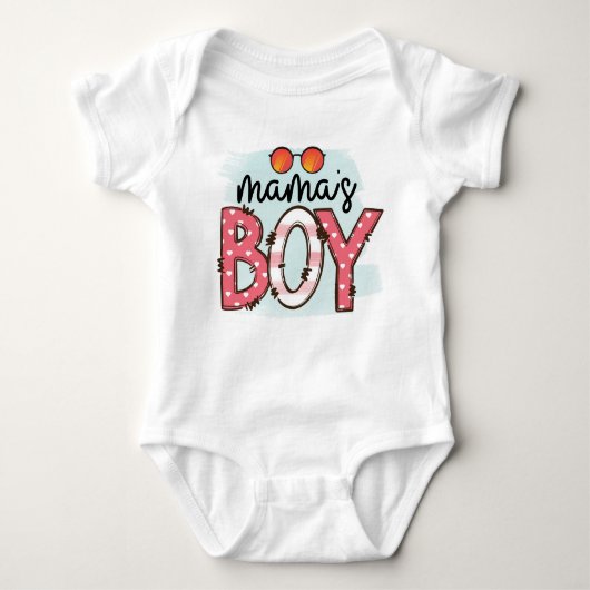 Mammas Jongen Romper (Voorkant)