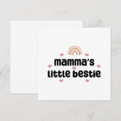 Mamma's Kleine Beste – voor Moeder & Baby (Voorkant / Achterkant)