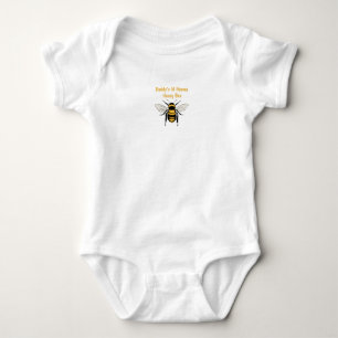 Mamma's lil Honey bee T-shirt baby romper