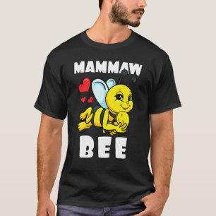Mammaw Bee Matching Familie Outfit Baby Aankondigi T-shirt