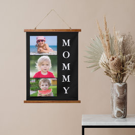 Mammie 3 Foto's Hangend Wandkleed