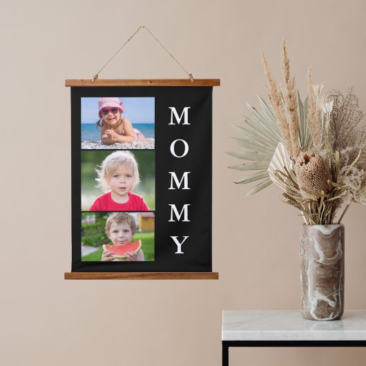 Mammie 3 Foto's Hangend Wandkleed