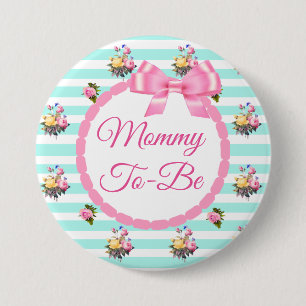 Mammie als Floral Chic Rozen Button