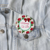 Mammie als Floral Chic Rozen Button (In situ)