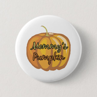 mammie' pompoen ronde button 5,7 cm