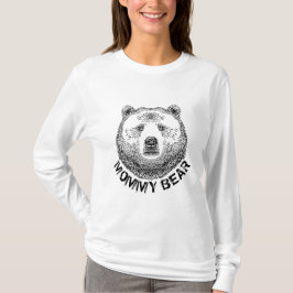 Mammie Beer, hand getekende illustratie T-shirt