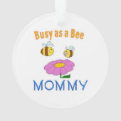 mammie bezy als bijen ornament (achterkant)