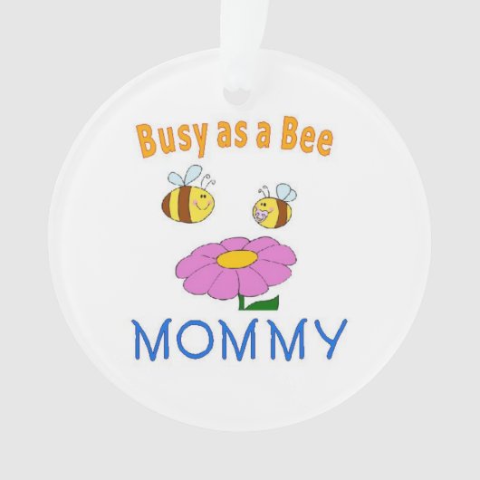 mammie bezy als bijen ornament (voorkant)