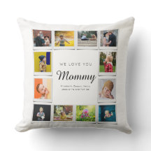 Mammie Birthday Foto Collage Sjabloon White