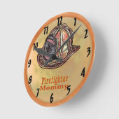 Mammie brandweerman ronde klok (Hoek)