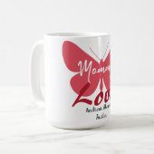 Mammie Butterfly mam Names Personalized Customized Koffiemok (Voorkant links)