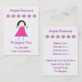 Mammie Calling Card Contactkaartje (Voorkant / Achterkant)