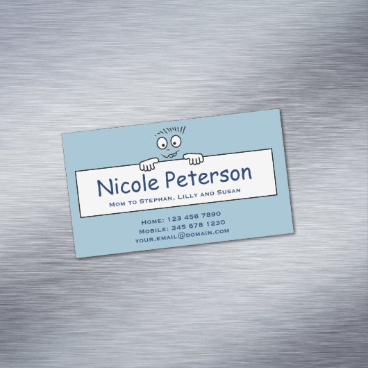 Mammie Calling Card Magnetisch Visitekaartje (Voorbeeld)