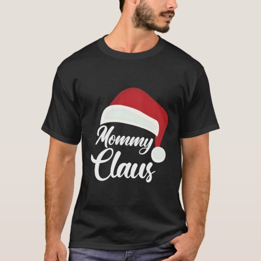 Mammie Claus Kerstkerstkerstkerstkerstkerstman T-shirt (Voorkant)
