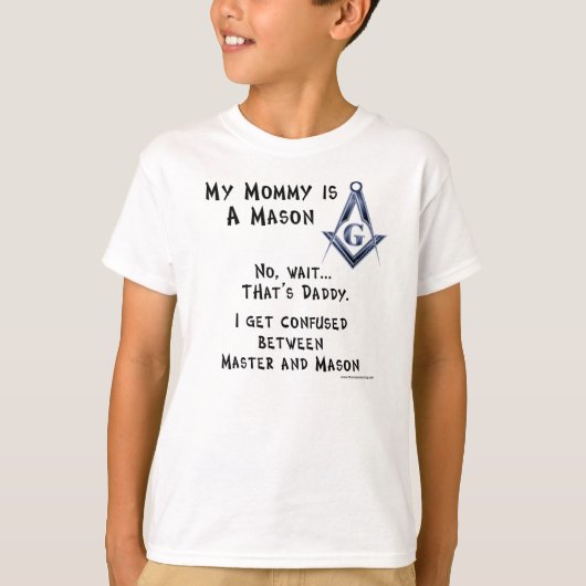 Mammie, de Mastermoeder T-shirt (Voorkant)